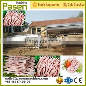 High Capacity Chicken Feet Peeling Machine / Chicken Processing Machine / Chicken Feet Cleaning Machine thumbnail-6