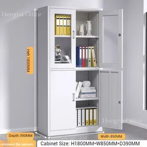 Medical Filing Cabinet for Hospital Pathology Records | Secure Lockable Steel Storage Cupboard | for Clinic Patient Files thumbnail-1