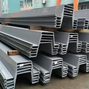 Strong Huge SG825 PVC Sheet Pile U Type Seawall Retaining Wall Plastic Sheet Pile Vinyl Sheet Piling for Water Control Solution thumbnail-2