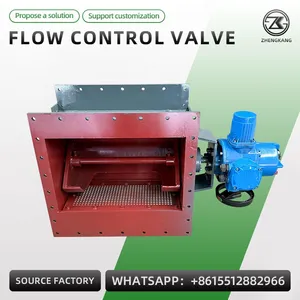 Flow Control Valve Manual Pneumatic Electric Flow Regulating Discharge Valve Dust Ash Silo Powder Granule thumbnail-4