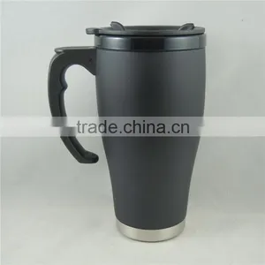 China Made pp Inside Auto Mug With Handle and Silicone Lid thumbnail-1