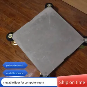 OA Network Raised Access Floor 600*600*33mm Steel Anti-Static Elevated Floor With Adjustable Height Supports Factory Direct Supply thumbnail-5