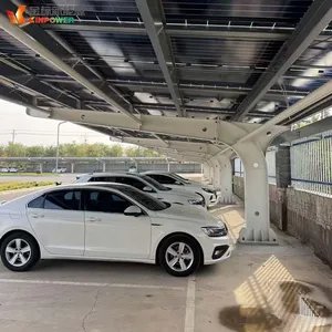Electric Car Charging Station System Solar Powered Solar Panel Carport thumbnail-1