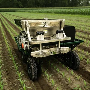 Fertiliser Applicator Dual 60V 20Ah Batteries Lime Spreader For Potato Fields thumbnail-1