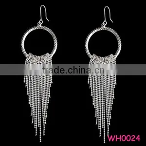 The New Fashion With Diamond Earrings Big Stud Earrings Bridal Temperament Act the Role Ofing is Tasted thumbnail-1