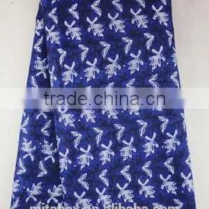 African Parties Dresses Swiss Organza Lace Fabric With Rhinestones OG0173 thumbnail-1