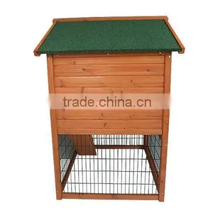 Wood Rabbit Hutch thumbnail-1
