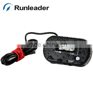 Resettable LCD Gasoline Inductive Hour Meter for Trencher Motocross ATV Lawn Mower Transfer Pump thumbnail-3
