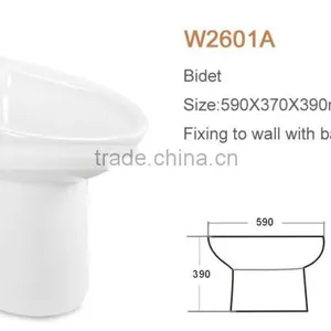 Sanitary Ware Bathroom Simple Ceramic Bidet W2601 thumbnail-2