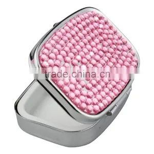 Bling Crystal Pill Case / Pill Organizer / Pill Container thumbnail-1