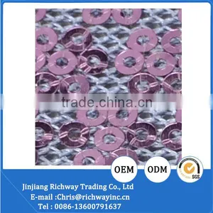 Muiti Color Sequin Fabric Embroidery Fabric thumbnail-2