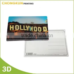 Cheap Custom Promotional Tourist Souvenir Lenticular 3d Fridge Magnet thumbnail-3