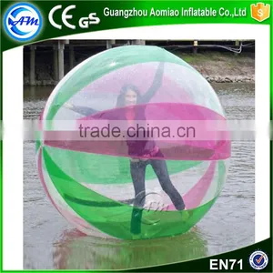 1.8m Running Ball Water Roll Inside Inflatable Water Running Ball for Kids thumbnail-2