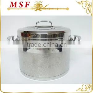 New Design Stainless Steel Steamer and Cooking Pots With Erosion Surface thumbnail-1