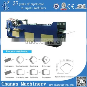 XTY-380 Standard Business Window Envelopes Pasting Machine Suppliers at Home thumbnail-1