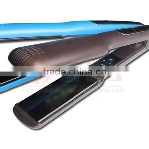 MCH Slim Lcd Display Solar Titanium Flat Iron 450 Degrees Straightening Irons Styling Tools Professional Hair Straightener Quality Choice thumbnail-3