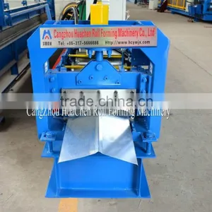 Galvanized Aluminum Roofing Ridge Cap Making Machine thumbnail-2