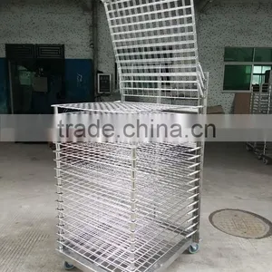High Quality 15 Lever Chrome Mesh Drying Rack thumbnail-4