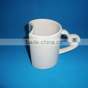 2015 New Special Shaped White Ceramic Mug thumbnail-6
