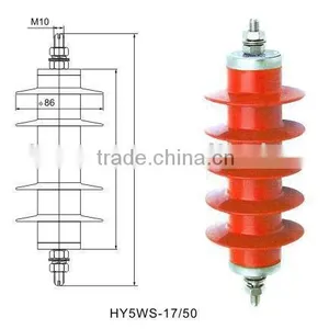 17KV Zno Lightning Arrester Without Gap thumbnail-1
