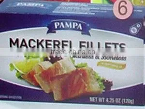 Canned Mackerel Fillets With Vegetable Oil thumbnail-5