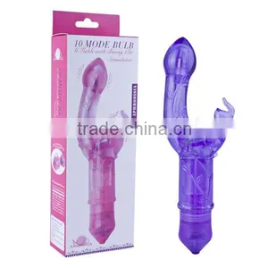Hot Sale 2015 New Porn Adult Sex Toy Rabbit Vibrator With CE RoSH Certificates thumbnail-2