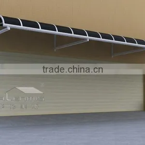 Latest Designs Waterproof Large Shade Polycarbonate Aluminum Window Awning thumbnail-4