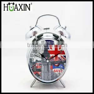 Metal Quartz Analog Fashion Paint 4 Inch Antique Clock / Silent Lazy Alarm Clock thumbnail-1