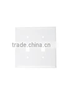 2 Gang PLASTIC WALLPLATE FOR TOGGLE SWITCH thumbnail-1