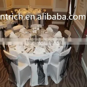 100% Polyester White Tablecloth for Various Occations, White Visa Tablecloth thumbnail-1