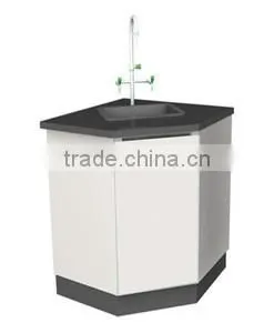 Steel Laboratory Corner Bench Furniture thumbnail-4