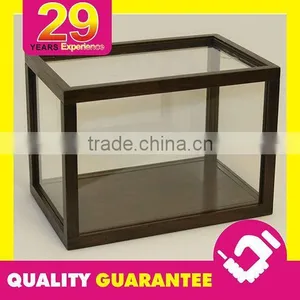 Glass Showcase Tube Frame Display Case With 29 Years Fabrication Service thumbnail-1