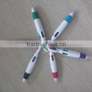 High Quality Novelty BIC Plastic 4 Color Carabiner Pen Quality Choice thumbnail-1