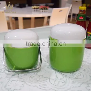 Ceramic Color Glaze Conister With Lid thumbnail-3