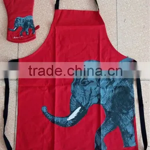 Printed Kitchen Apron Sets-20 thumbnail-2