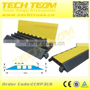 Rubber Traffic Roadway Cable Cross Protector thumbnail-1
