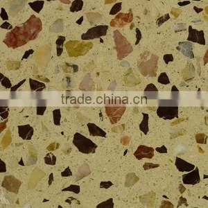 KBJX Cobble Black & Yellow Floor Cement Tiles thumbnail-1
