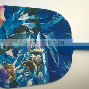 3d Folding Hand Fan thumbnail-1