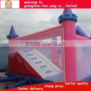 Castle Shape Cartoon Theme Inflatable Bouncer for Kids thumbnail-5