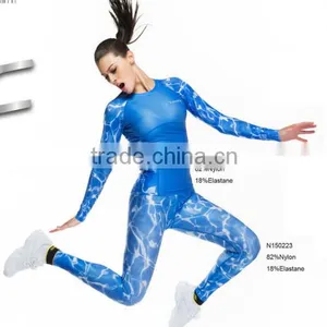 2014 New BodyBuilding Women Sex Compression Wear/jogger Suits thumbnail-2