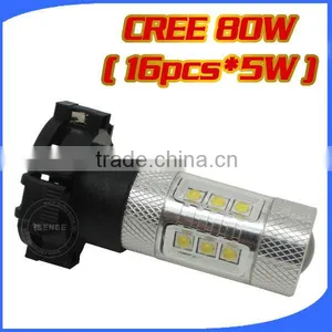 HOT SELLING 9005 CREEs 80W 10-30V AUTO LED FOG LIGHT FOR MOTORCYCLE CAR ASSESSORIES Quality Choice thumbnail-6