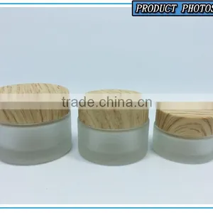 50ml 30ml 20ml Cosmetic Frosted Glass Cream Jar Quality Choice thumbnail-3