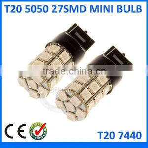 W21/5W 7443 T20 27SMD 5050 LED Car Brake Lights Rear Lights Stop Lights thumbnail-1