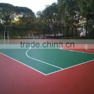 ITF Certified Silicone PU Court Surface for Stadium Volleyball/Basketball/Tennis/Badminton Court thumbnail-6