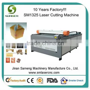 SM1325 Big Size 4*8 Feet Plywood Acrylic Wood Plexiglass Co2 Laser Cutter Used thumbnail-1