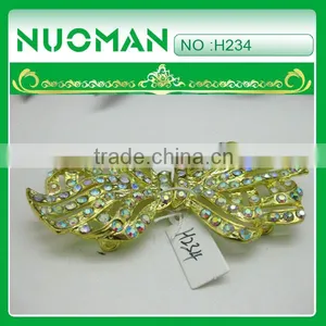 Gold Color Bow Button for Wedding Dres thumbnail-1