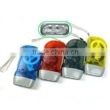Hand Crank Generator Hand Dynamo Flashlight, Rechargeable Flash Light, Hand Crank Flashlight thumbnail-4