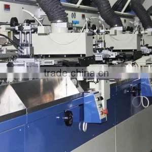 8-color Automatic UV Ink Screen Printing Machine With UV Dryer System LC-120AL-4 thumbnail-6