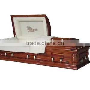 China Casket and Coffin Burial Products With Embroideries Panel thumbnail-1