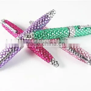 2015 New Style Cute Ball Pen Metal Mini Crystal Pen thumbnail-4